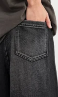 Charcoal Baggy Jeans