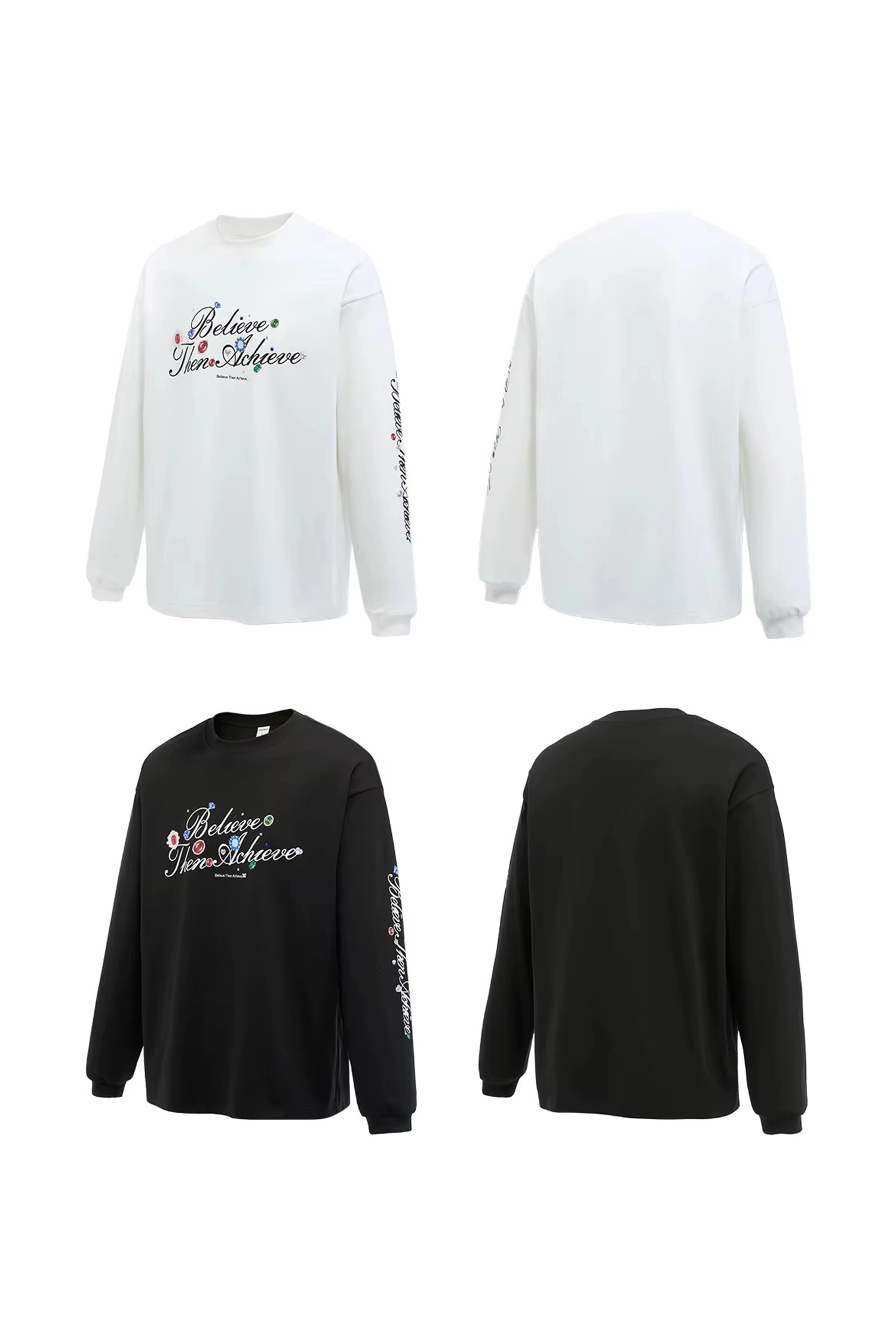 Believe Then Achieve Sweatshirt