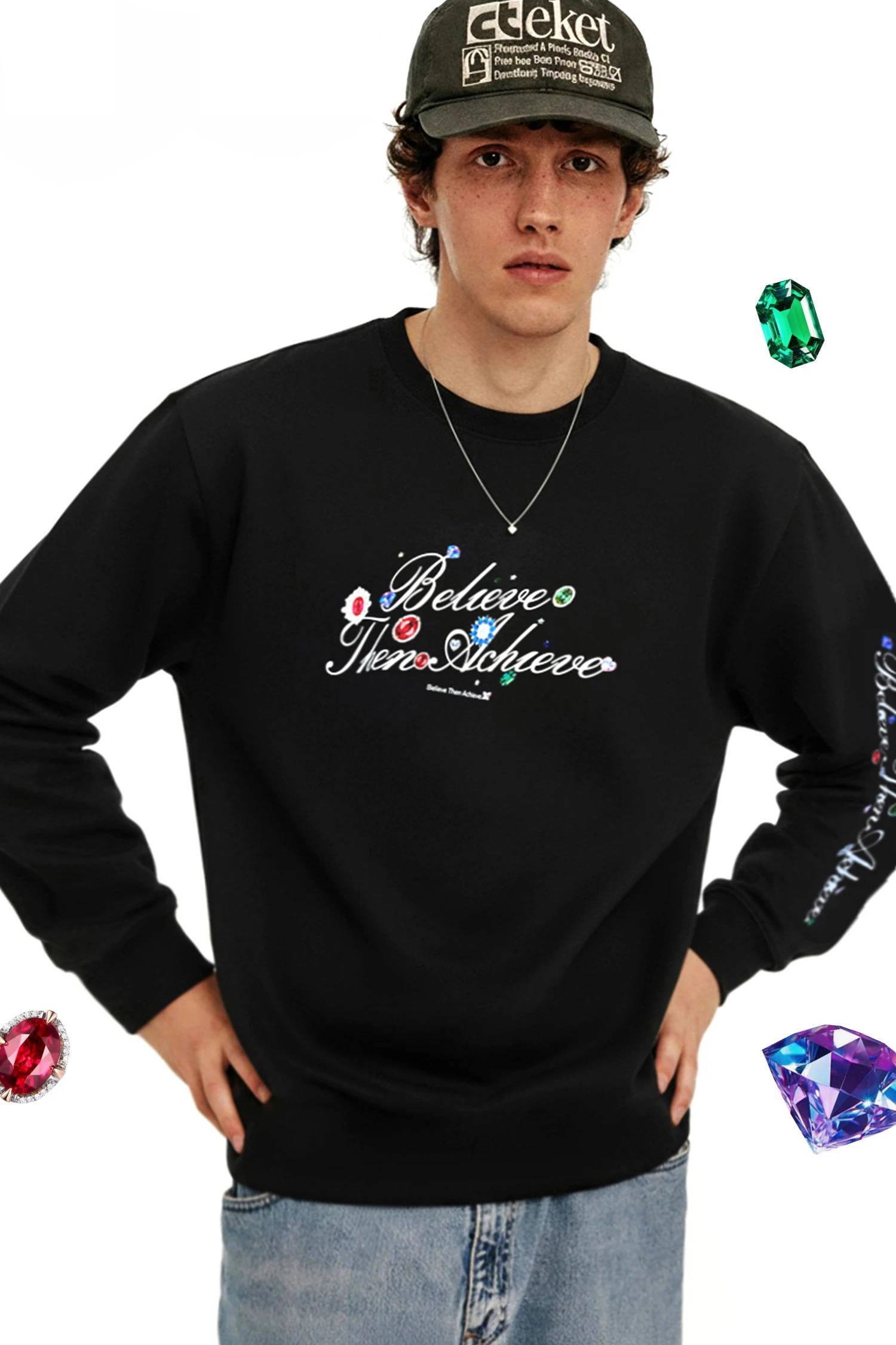 Believe Then Achieve Sweatshirt